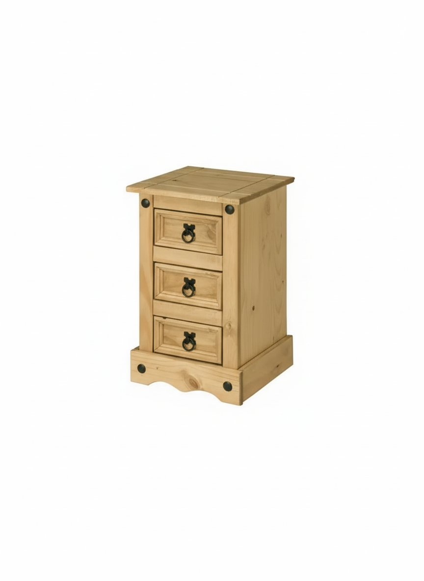 Mesita de Noche Estilo Nórdico