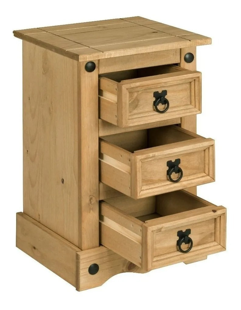 Mesita de Noche Estilo Nórdico