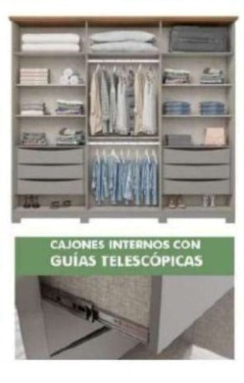 Ropero Americano Prime con espejos